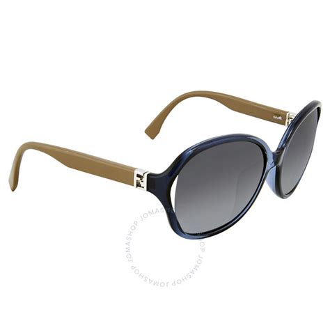 Fendi The Fendista Oversize Grey Shaded Asia Fit Sunglasses